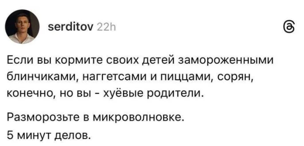 Мем: Советы нормальным родителям, Правдоруб Адекват