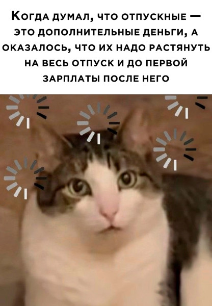 Мем: Отпускные., henh