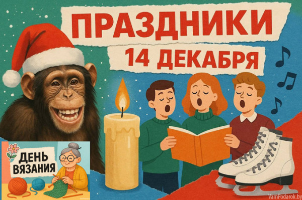 Мем: Праздники 14 декабря 2025 года