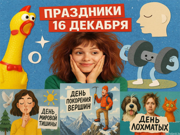 Мем: Праздники 16 декабря 2025 года