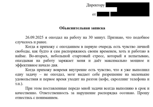 Мем: Работяги, сохраняем образец идеальной объяснительной., henh