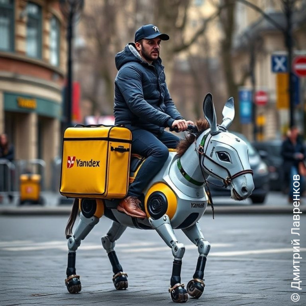 Мем: Концепт робота-доставщика, Дмитрий Лавренков