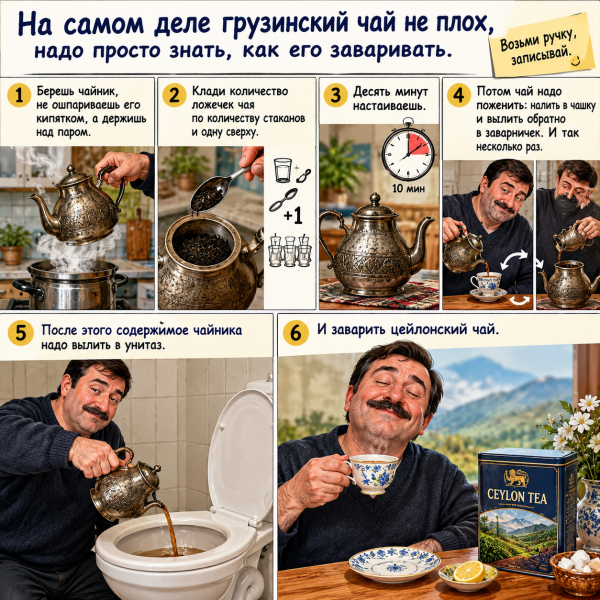 Мем: Грузинский чай, старый баян, 1andreymx Мем: Грузинский чай, старый баян, 1andreymx