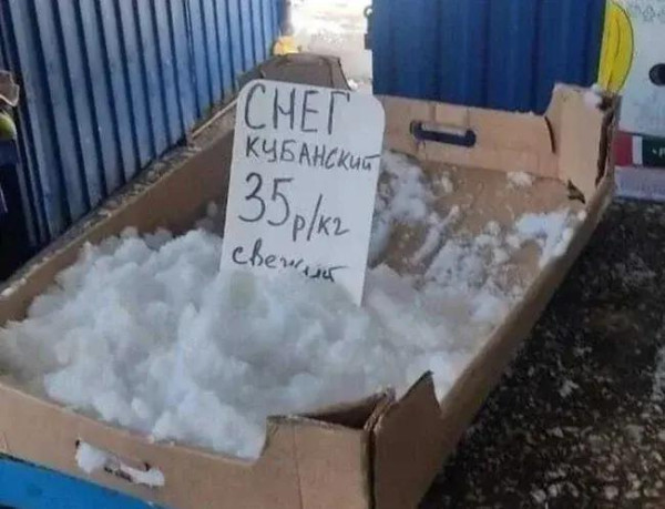 Мем: Снег, Антиклептократ