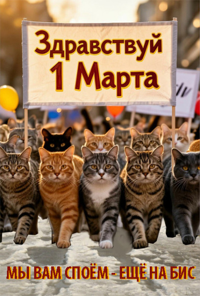 Мем: День кошек