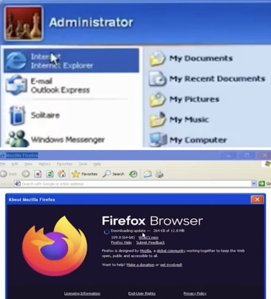 Мем: Internet explorer здорового человека)), DVD