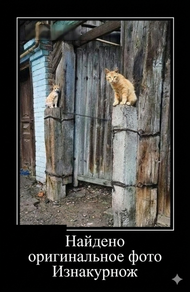 Мем: Оригинальное фото Изнакурнож, 1andreymx