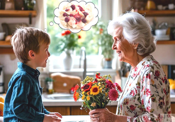 Мем: Поздравление внука