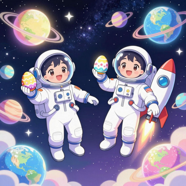 Мем: С Днём Пасхонавтики!