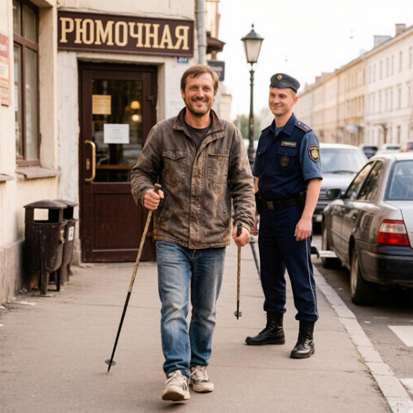 Мем: В день виски и скандинавской ходьбы