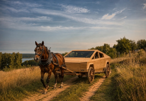 Мем: Tesla продала лицензию на производство своих автомобилей в России!