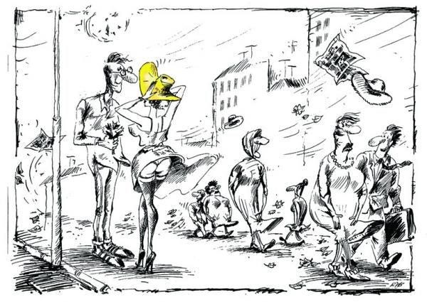 Карикатура, BIB