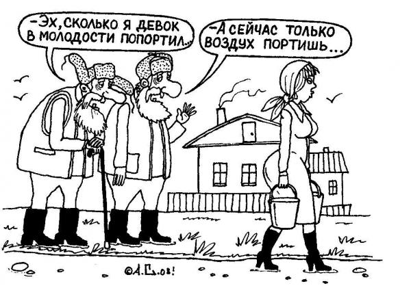 Карикатура, Александр Саламатин