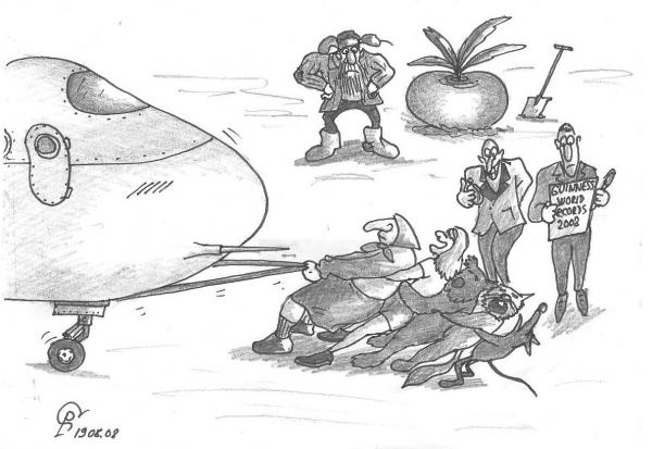 Карикатура: Рекорд