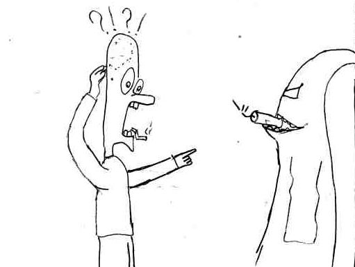 Карикатура: Вред курения, Lionich